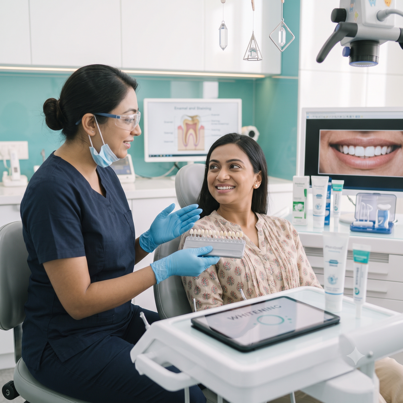 Teeth Stain Removal and Bleaching